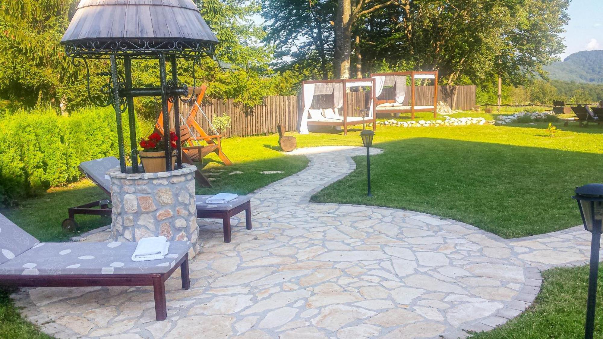 Etno Garden Exclusive Rooms Plitvica selo Esterno foto